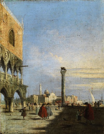 Piazza San Marco von Francesco circle of Guardi